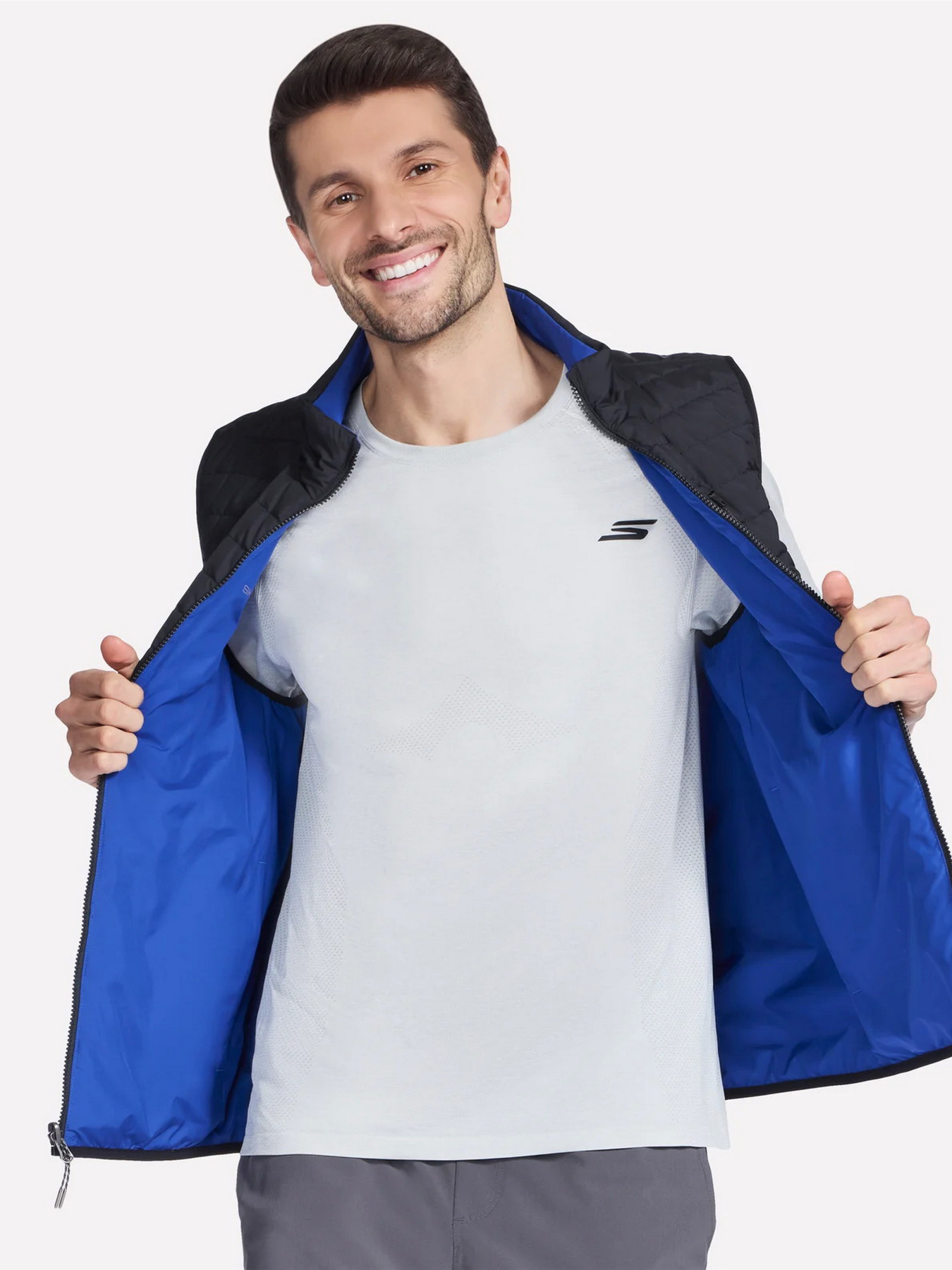 Утепленный жилет Skechers модель JA140 BKRY Фото