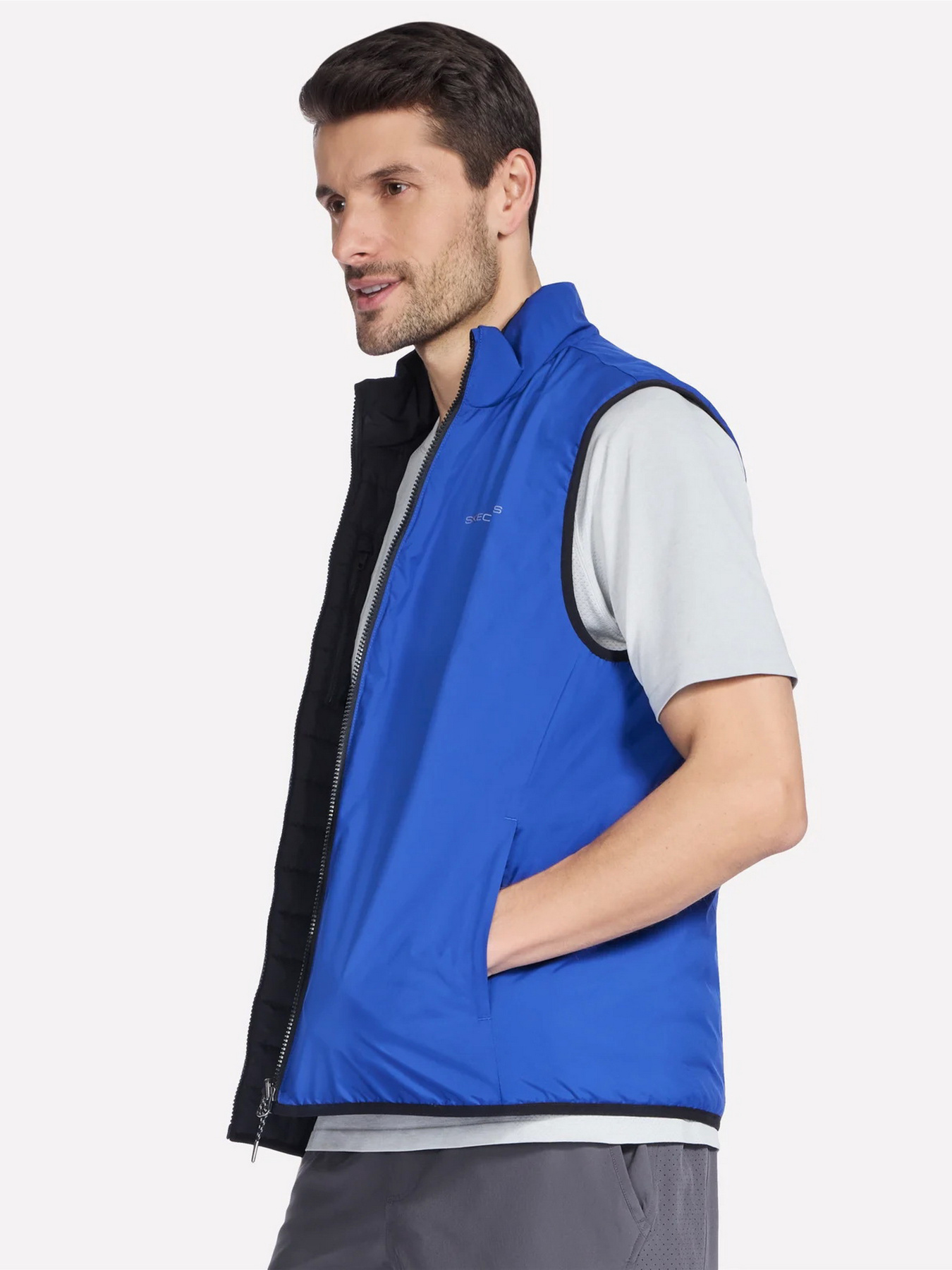 Утепленный жилет Skechers модель JA140 BKRY Фото