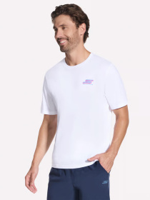 Спортивна футболка Skechers SKECHERS BREAK TEE модель TS327 WHT Фото