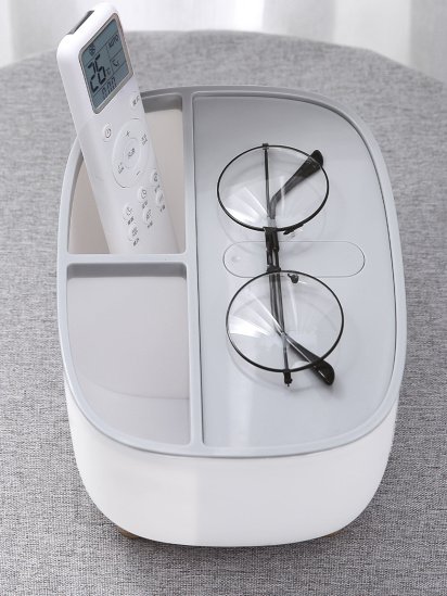 MBM MY HOME ­Органайзер універсальний білий з сірим модель FH-19 WHITE/GRAY — фото 3 - INTERTOP