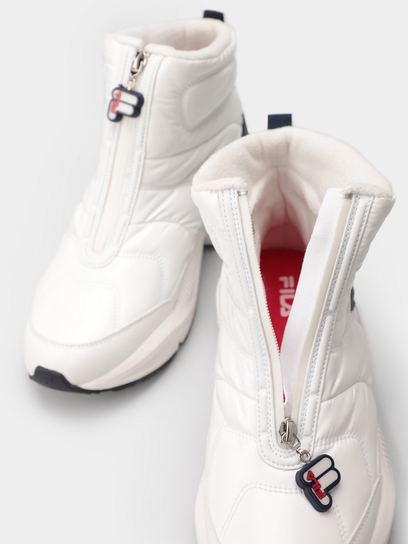 Ботинки FILA Nebula Puffy Wntr Mid модель 111208-WH Фото