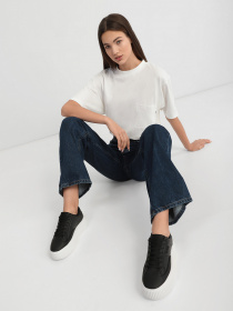 Кеды низкие FILA Sandblast Oversole модель 5CM01621-013 Фото