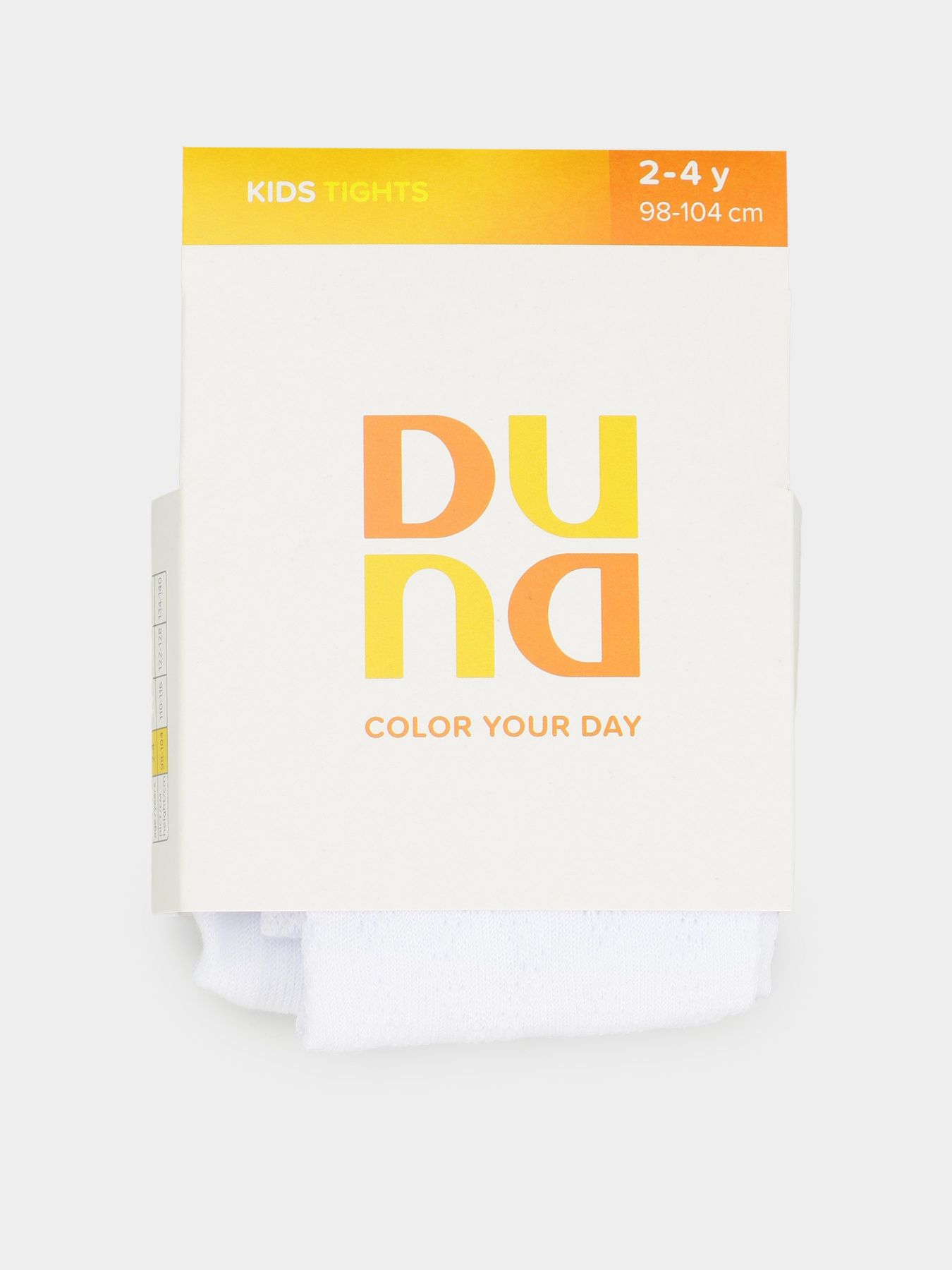 Колготы Дюна модель 4370 білий Фото