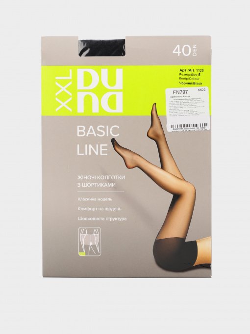 Колготы Дюна модель 1120 Чорний Фото