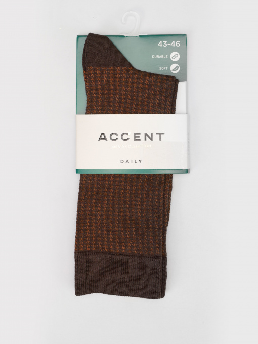 Носки Дюна модель 0767 Коричневий Фото