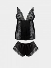 Верх піжами Fox lingerie модель 2022dreamblacktop Фото