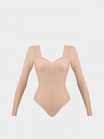 Боди Fox lingerie модель 2022slimbodynudelong Фото