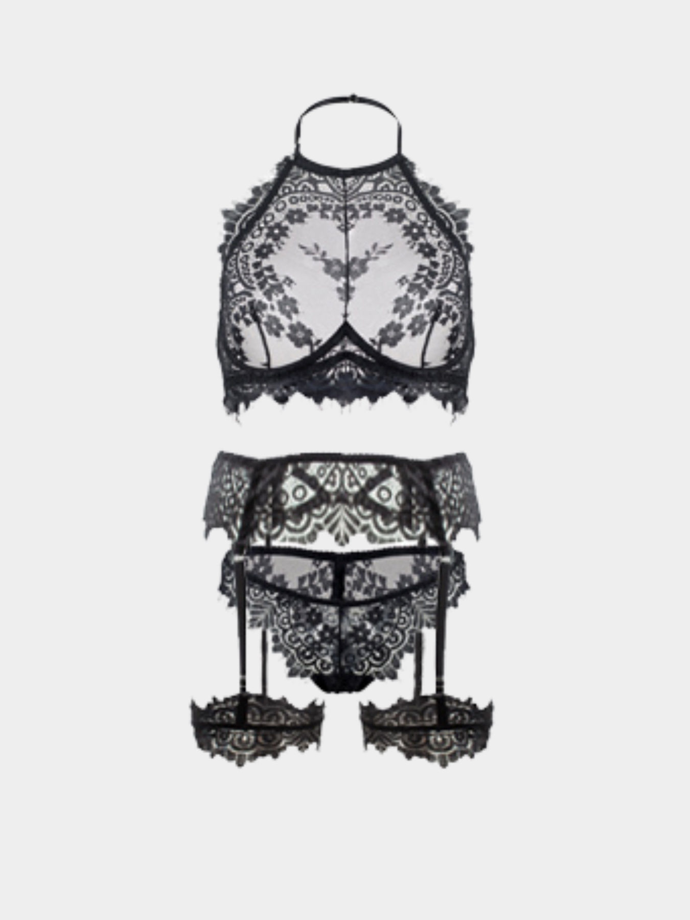 Трусы Fox lingerie модель 2022sexygameblackpan Фото