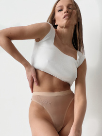 Трусы Fox lingerie модель 2022panfoxnudestringshigh Фото