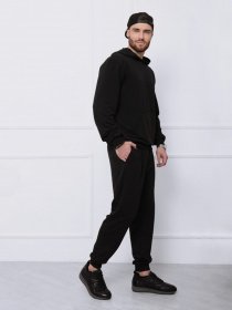 Спортивний костюм ISSA Plus модель GN-411_черный Фото