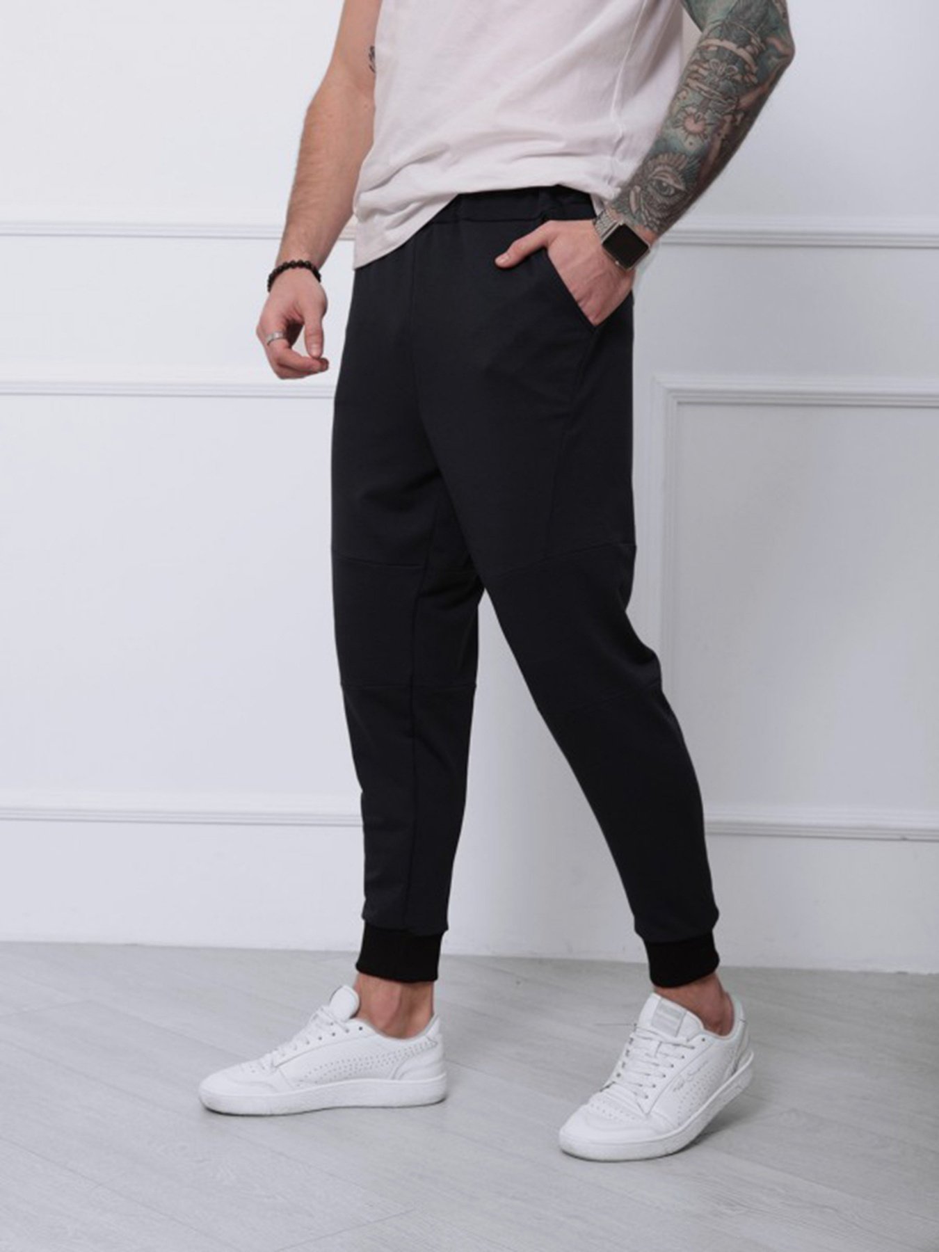 Штаны спортивные ISSA Plus модель SA-132_синий Фото