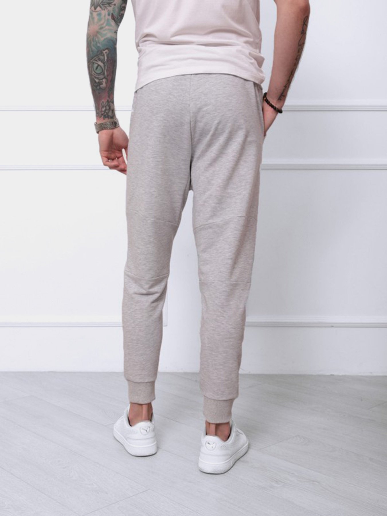 Штаны спортивные ISSA Plus модель SA-132_светло-серый Фото