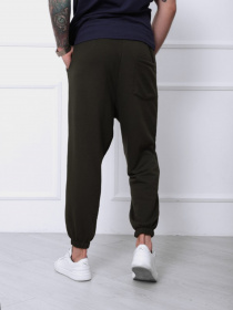 Штаны спортивные ISSA Plus модель SA-133_хаки Фото