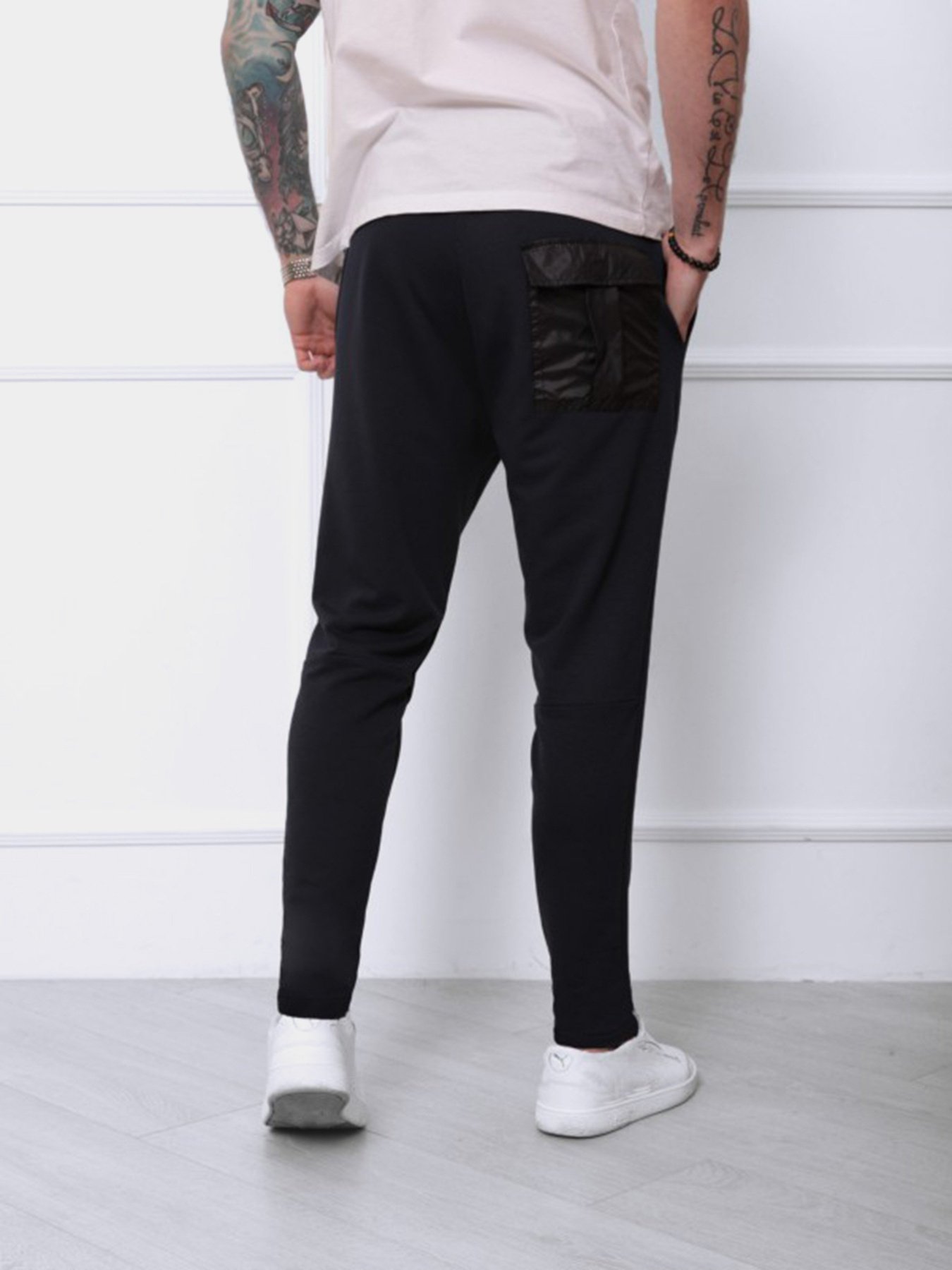 Штаны спортивные ISSA Plus модель SA-141_синий Фото