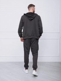 Спортивний костюм ISSA Plus модель GN-414_темно-серый Фото