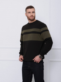 Свитшот ISSA Plus модель GN-413_черный Фото