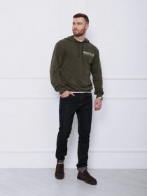 Худи ISSA Plus модель GN-416_хаки Фото