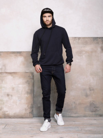 Худи ISSA Plus модель GN-417_темно-синий Фото