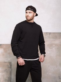 Свитшот ISSA Plus модель GN-419_черный Фото