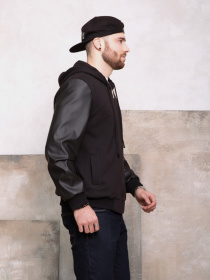 Кофта ISSA Plus модель SA-139_черный Фото