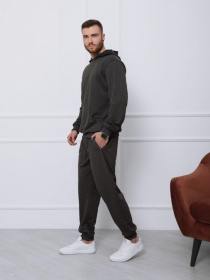 Спортивний костюм ISSA Plus модель GN-411_темно-серый Фото