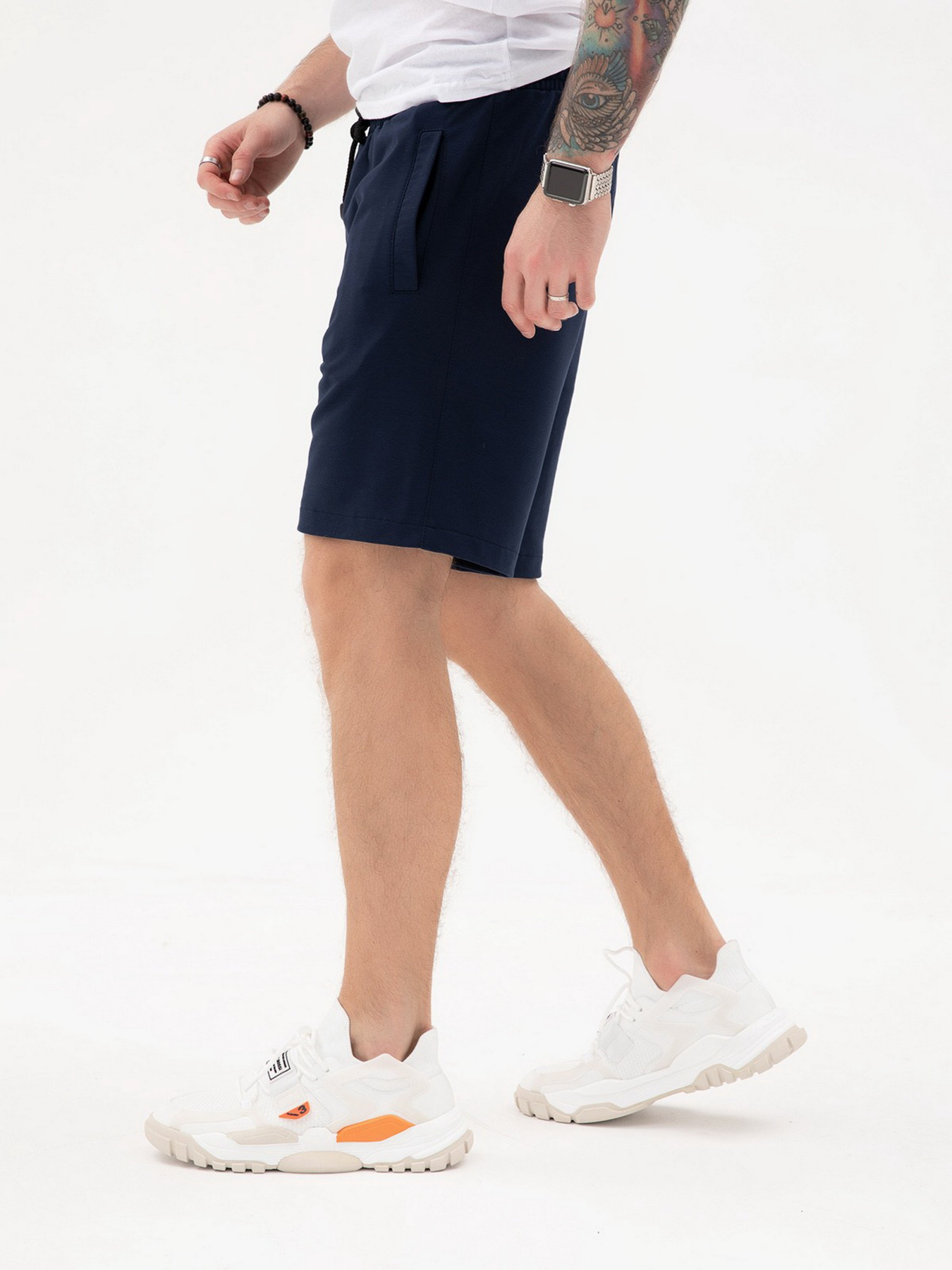 Шорты ISSA Plus модель GN-433_синий Фото