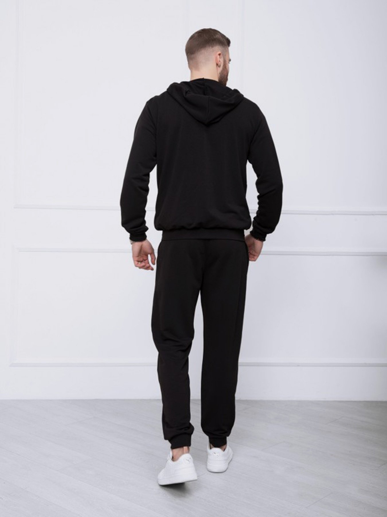 Спортивный костюм ISSA Plus модель GN-414_черный Фото