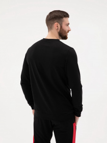 Свитшот ISSA Plus модель SG-10_черный Фото