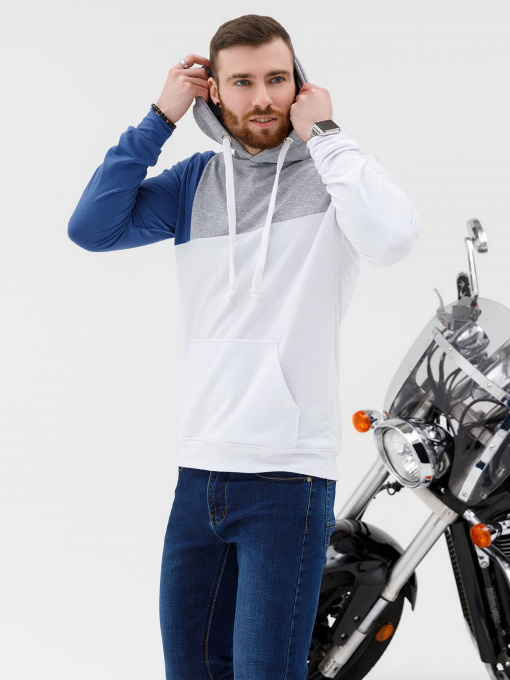 Худи ISSA Plus модель SG-11_белый Фото