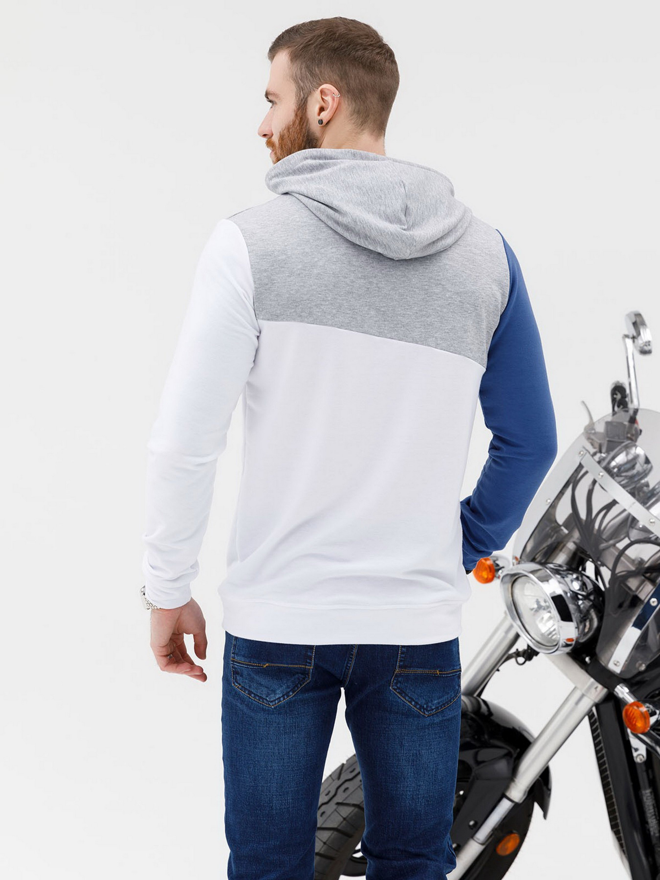 Худи ISSA Plus модель SG-11_белый Фото