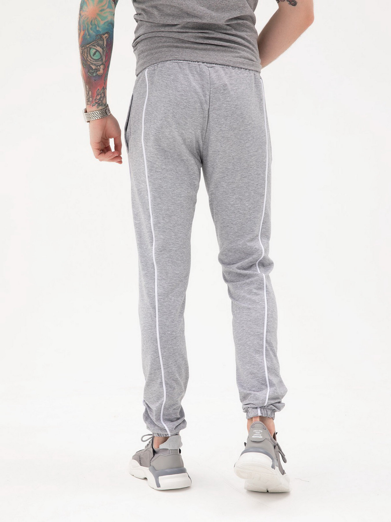 Штаны спортивные ISSA Plus модель SG-12_светло-серый Фото