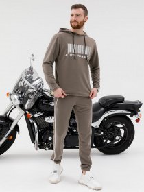 Штаны спортивные ISSA Plus модель SG-12_хаки Фото