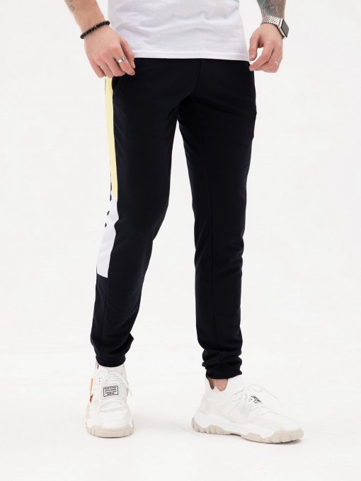 Штани спортивні ISSA Plus модель SG-20_темно-синий Фото