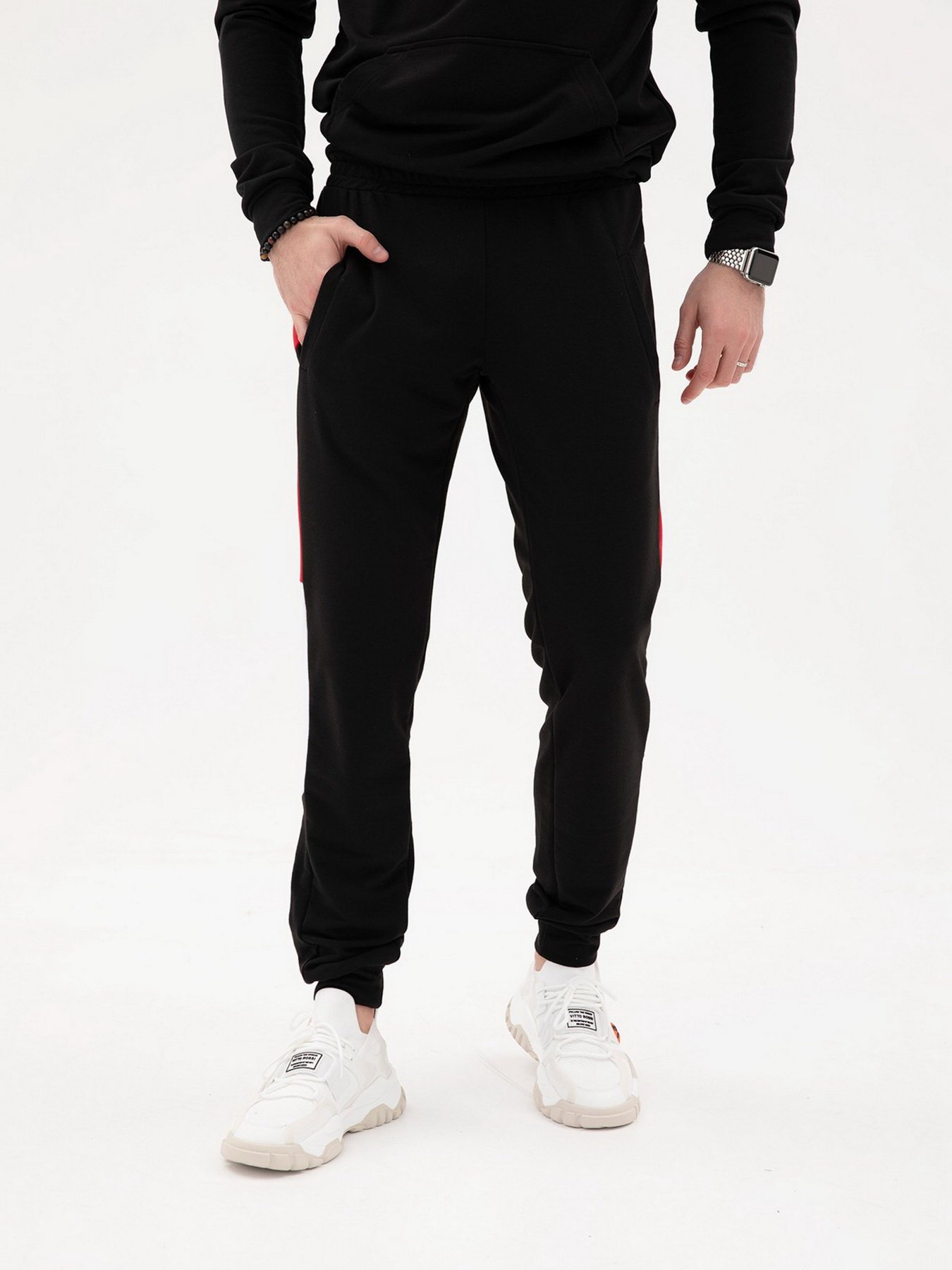 Штаны спортивные ISSA Plus модель SG-20_черный Фото