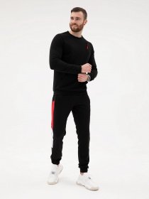 Штаны спортивные ISSA Plus модель SG-20_черный Фото