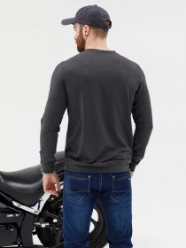 Світшот ISSA Plus модель SG-10_темно-серый Фото