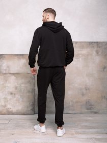 Спортивний костюм ISSA Plus модель GN-418_черный Фото