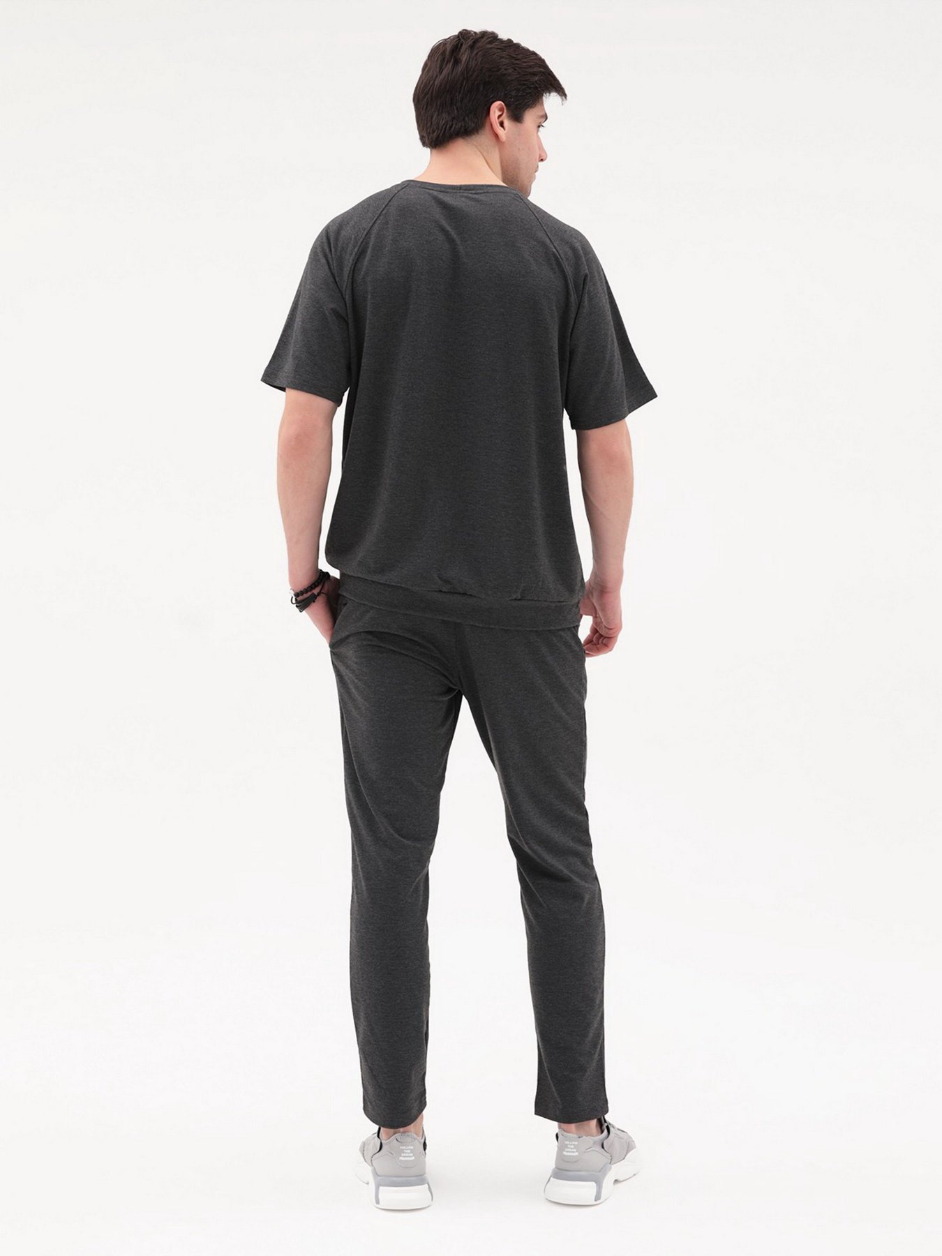 Спортивний комплект ISSA Plus модель GN-426_темно-серый Спортивний комплект ISSA Plus модель GN-426_темно-серый Фото