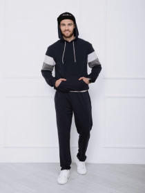 Спортивный костюм ISSA Plus модель GN-415_темно-синий Фото