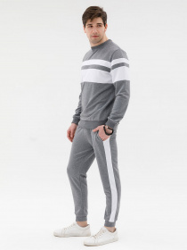 Спортивный костюм ISSA Plus модель GN-428_серый Фото