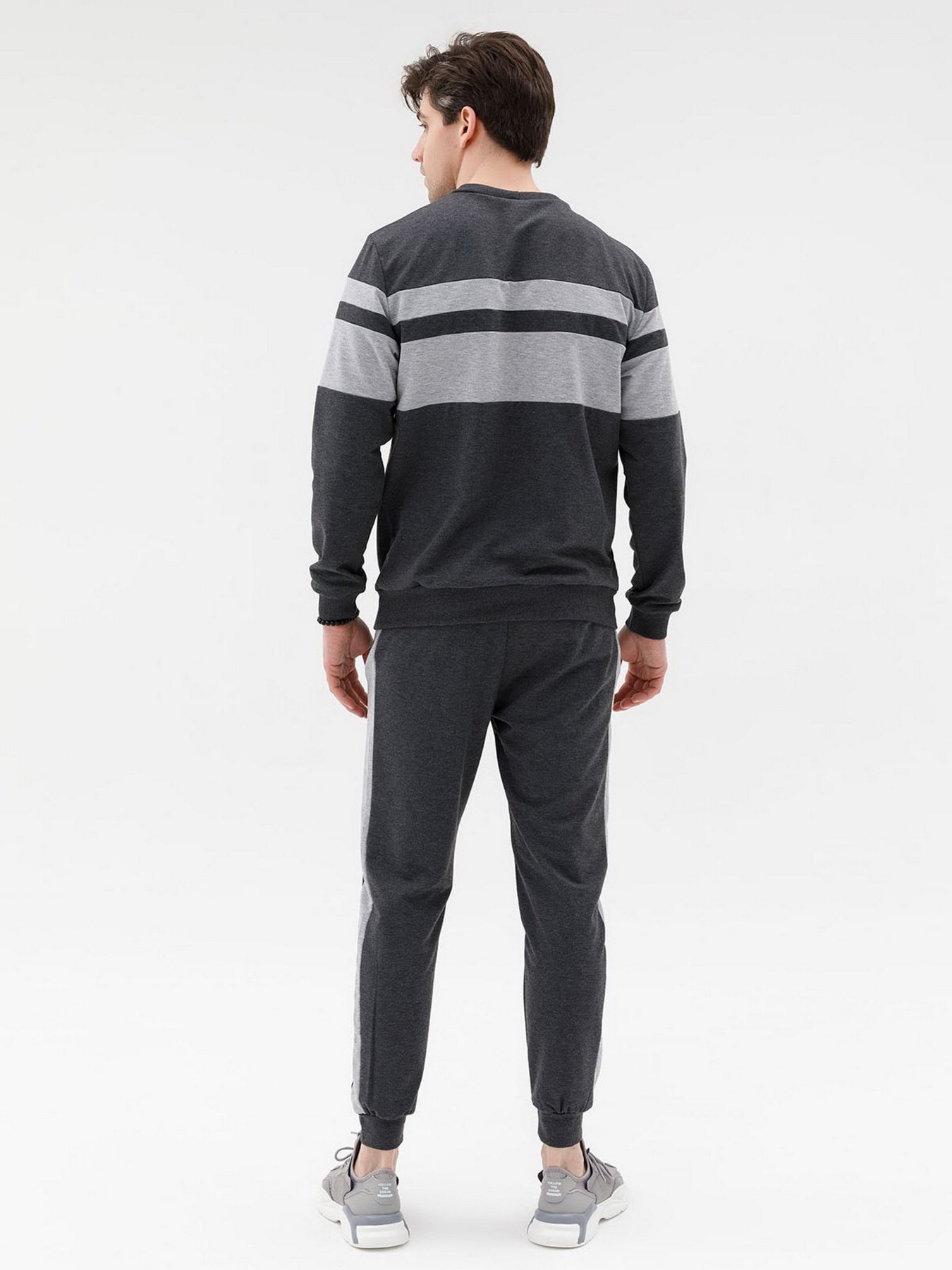 Спортивный костюм ISSA Plus модель GN-428_темно-серый Фото