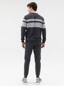 Спортивный костюм ISSA Plus модель GN-428_темно-серый Фото