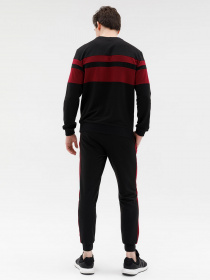 Спортивный костюм ISSA Plus модель GN-428_черный Фото