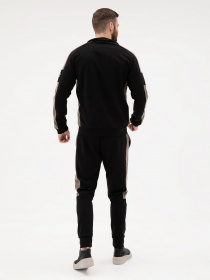 Спортивный костюм ISSA Plus модель SG-15_черный/хаки Фото