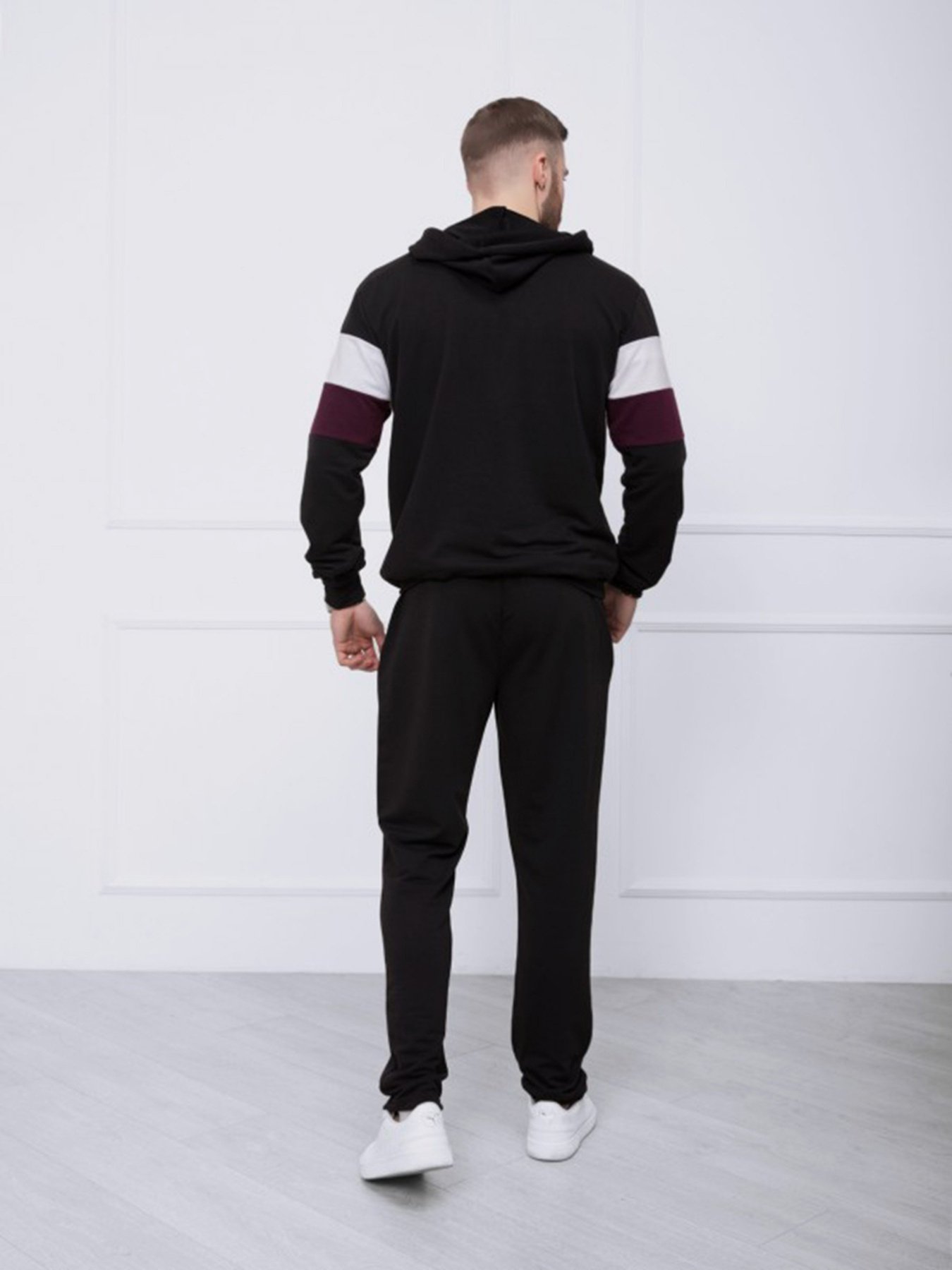 Спортивний костюм ISSA Plus модель GN-415_черный Фото