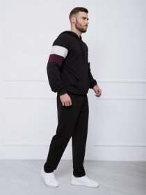 Спортивний костюм ISSA Plus модель GN-415_черный Фото