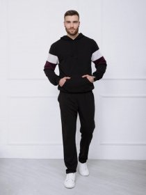 Спортивний костюм ISSA Plus модель GN-415_черный Фото