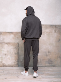 Спортивный костюм ISSA Plus модель GN-418_темно-серый Фото