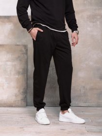 Штаны спортивные ISSA Plus модель GN-406_черный Фото