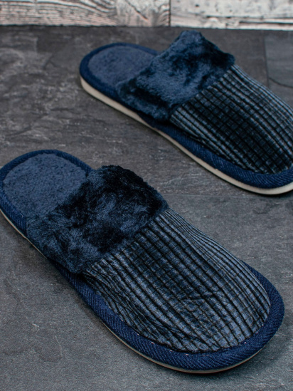 Капці ISSA Plus модель GOB3-27_darkblue — фото - INTERTOP